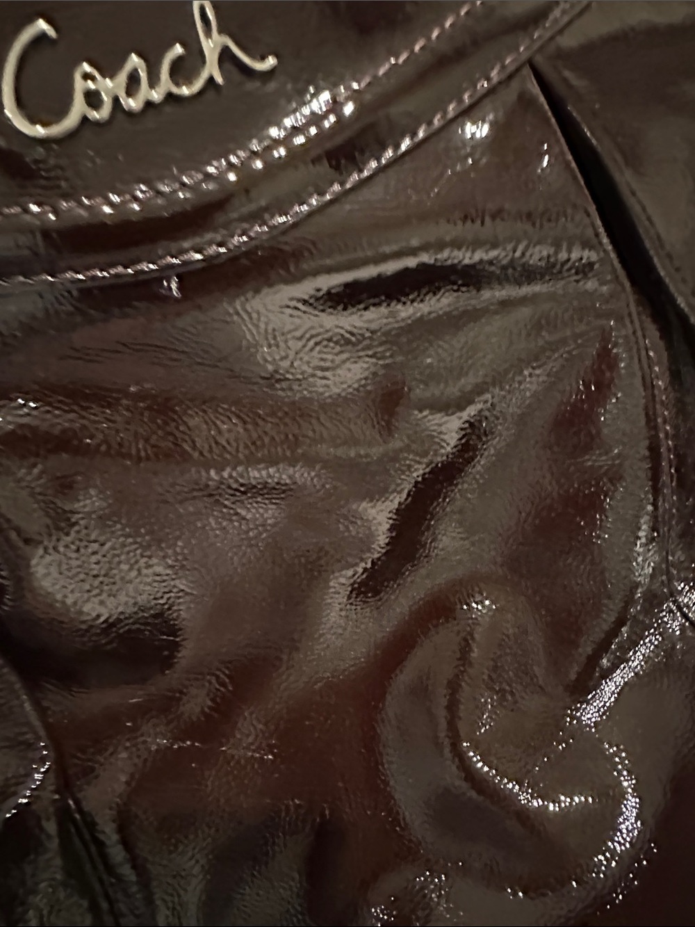 Coach Leather Bag - Picture 3 of 9